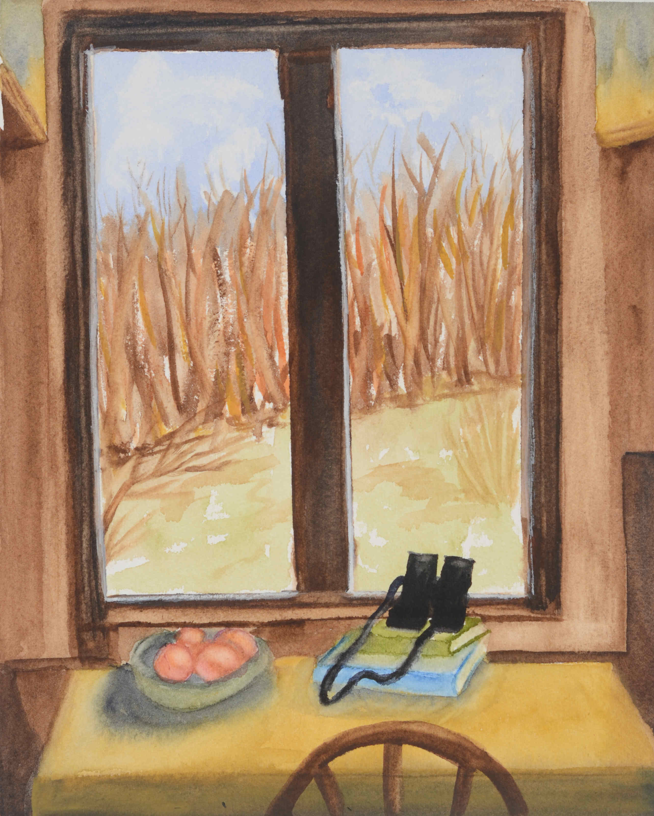 'The View'. 9"x12".