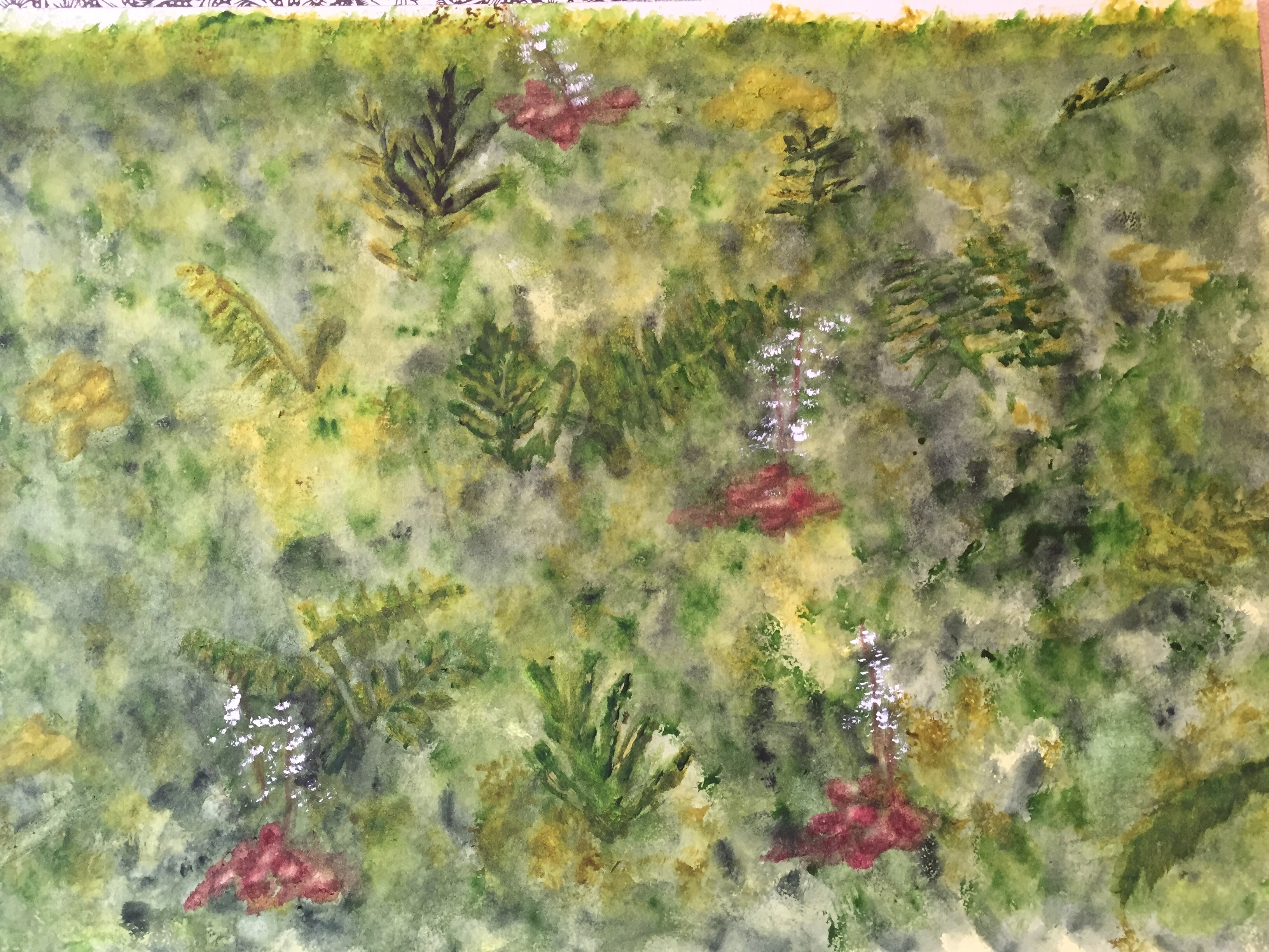 Shobha_Vertical-Garden-1_watercolor_12x16_June-10