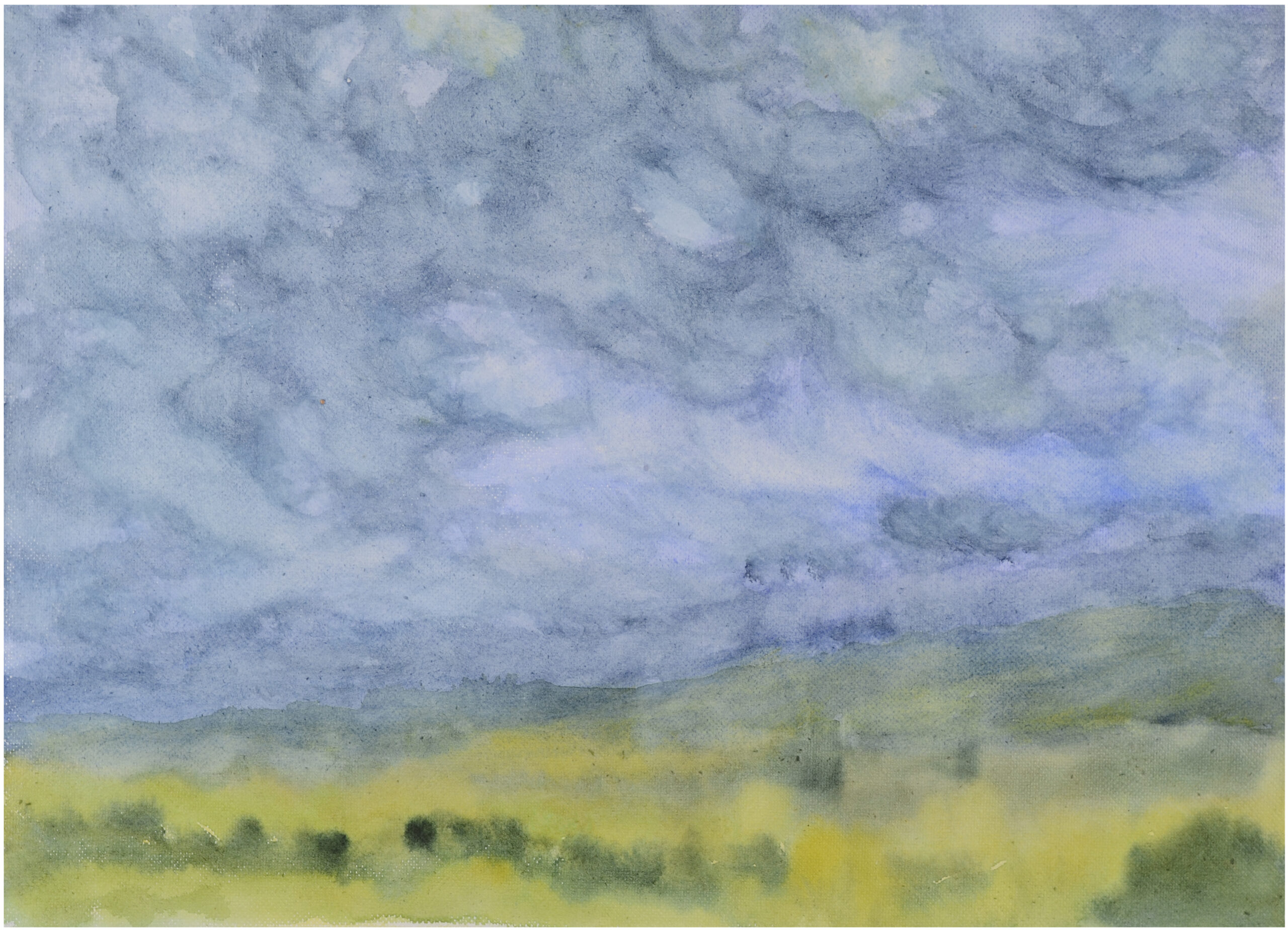 The-Drenching_watercolor_12x14_April-2021-scaled